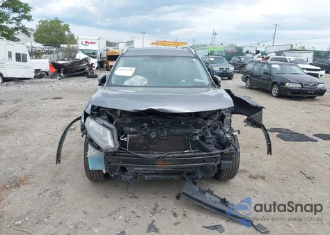 2016 Nissan Rogue Sv из США, поврежденный, VIN KNMAT2MVXGP600099